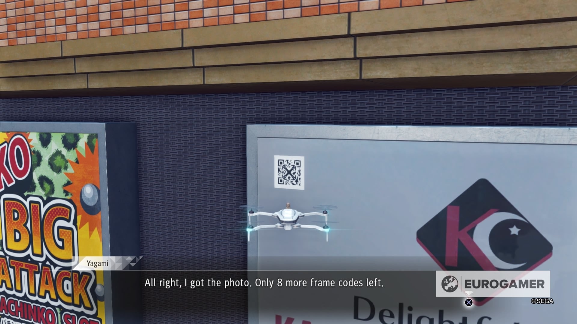 Judgment QR code locations to upgrade Drone Parts explained - 75