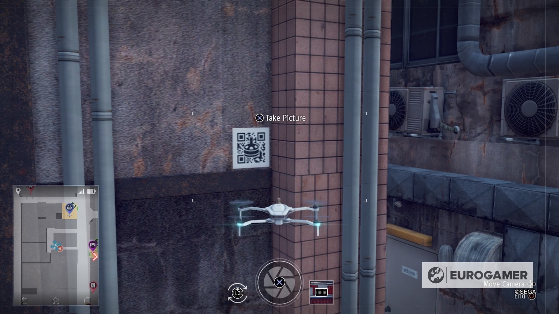 Judgment QR code locations to upgrade Drone Parts explained - 2