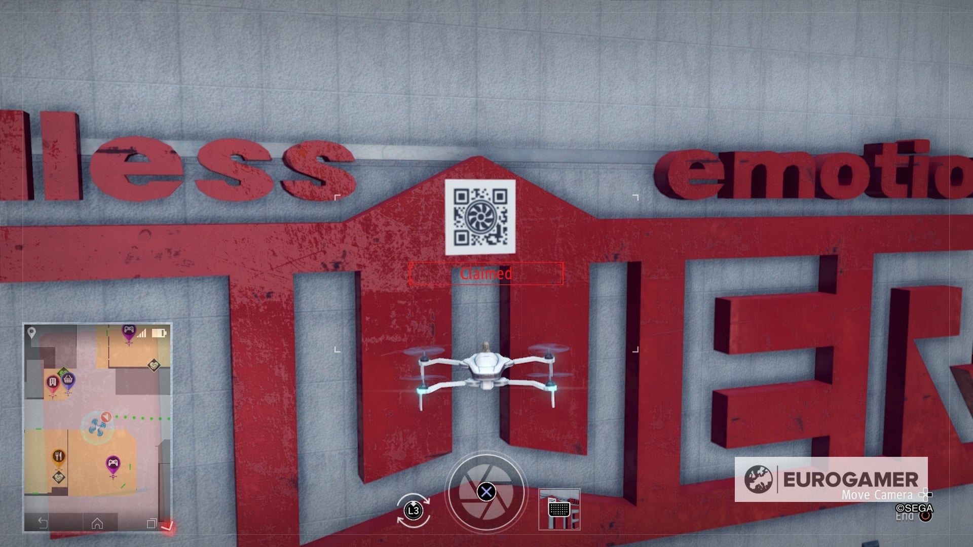 Judgment QR code locations to upgrade Drone Parts explained - 26