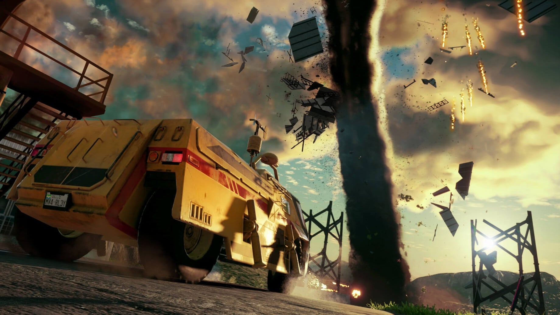 Image for Just Cause 4's latest gameplay video shows off chaotic tornado action