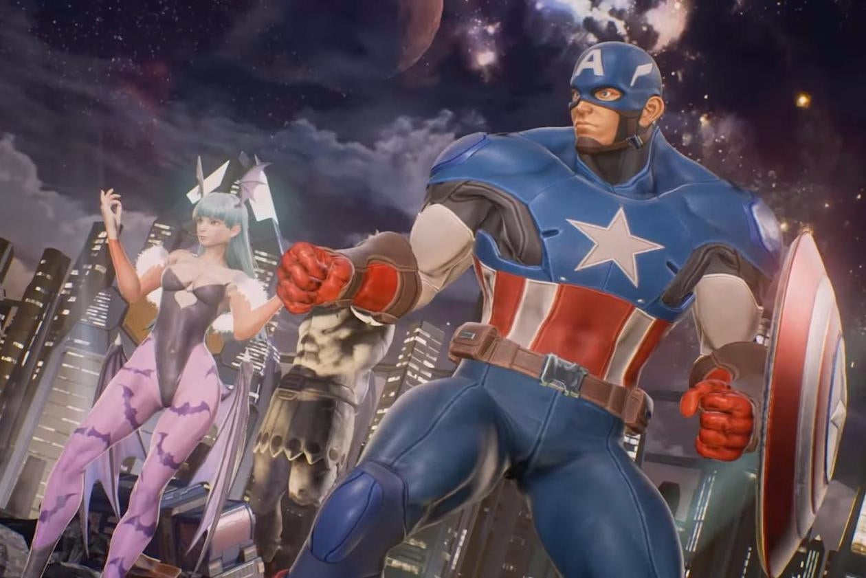 Obrazki dla Kapitan Ameryka i Morrigan dołączają do obsady Marvel vs. Capcom: Infinite