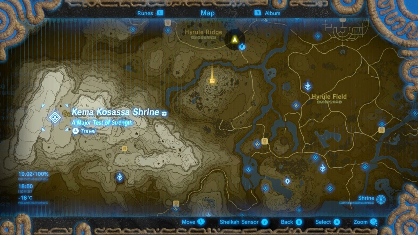 Zelda Kema Kosassa Solution In Breath Of The Wild Eurogamer Net