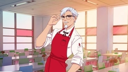 Image for KFC's cooking up a dating sim, and you can romance Colonel Sanders