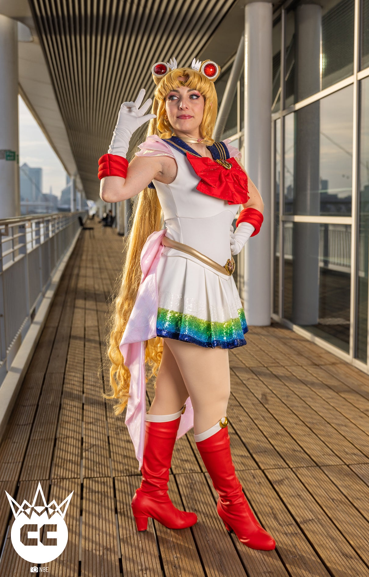 Kikyo as Super Sailor Moon