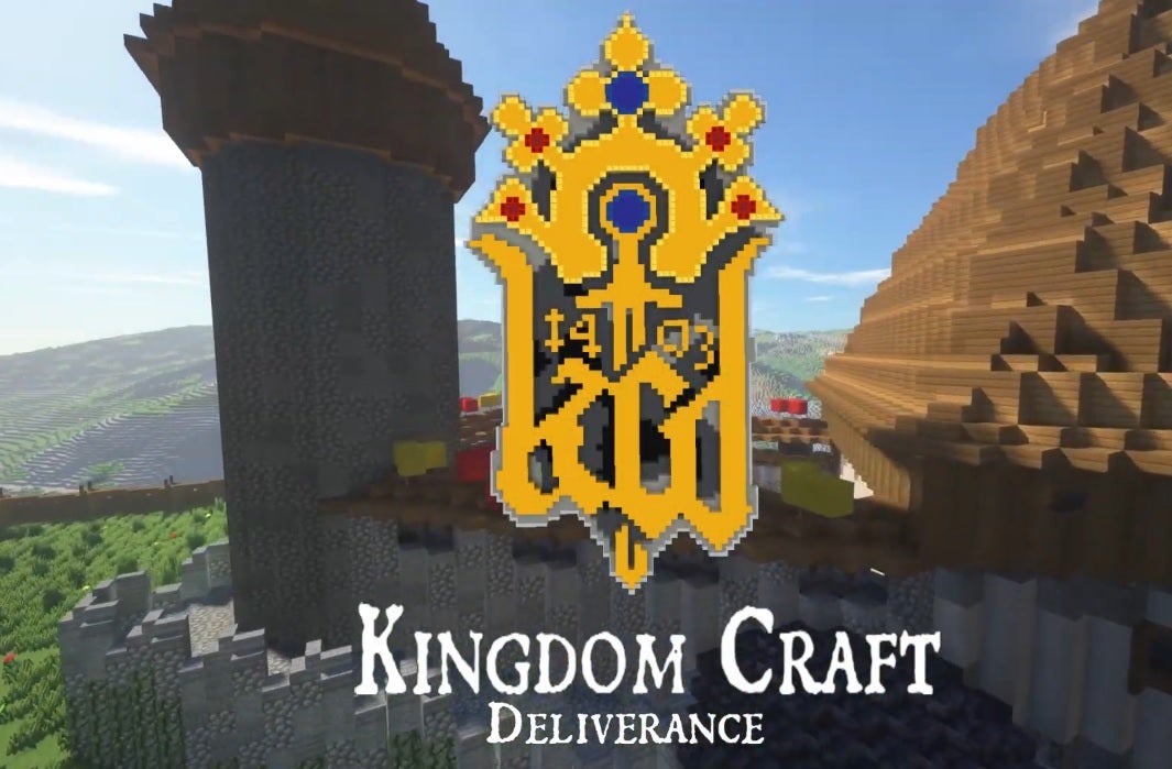 Obrazki dla "Remake" Kingdom Come Deliverance w Minecrafcie z pierwszym trailerem