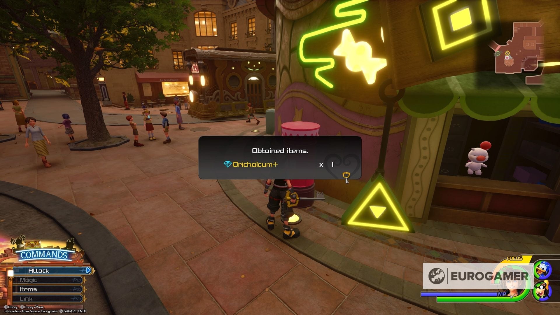 Kingdom Hearts 3 Ultima Weapon Guide Where To Find All Orichalcum Locations To Craft The Best Keyblade Eurogamer Net