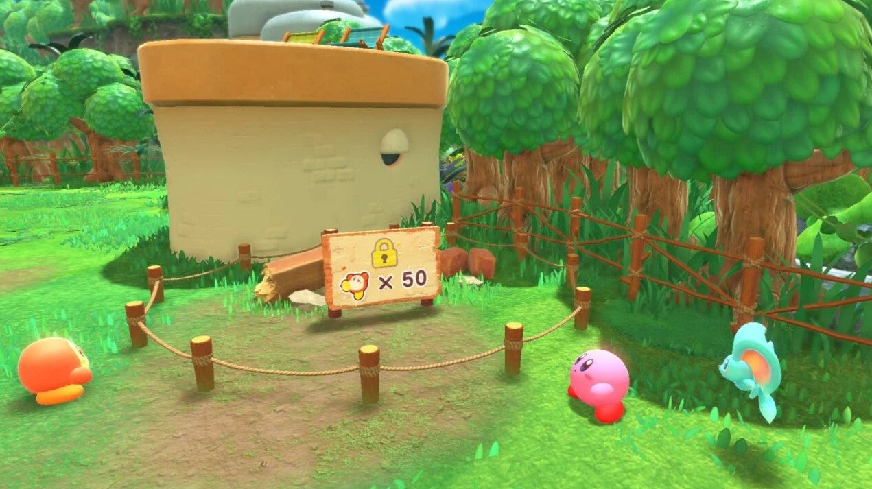 Afbeeldingen van Kirby and the Forgotten Land demo nu beschikbaar