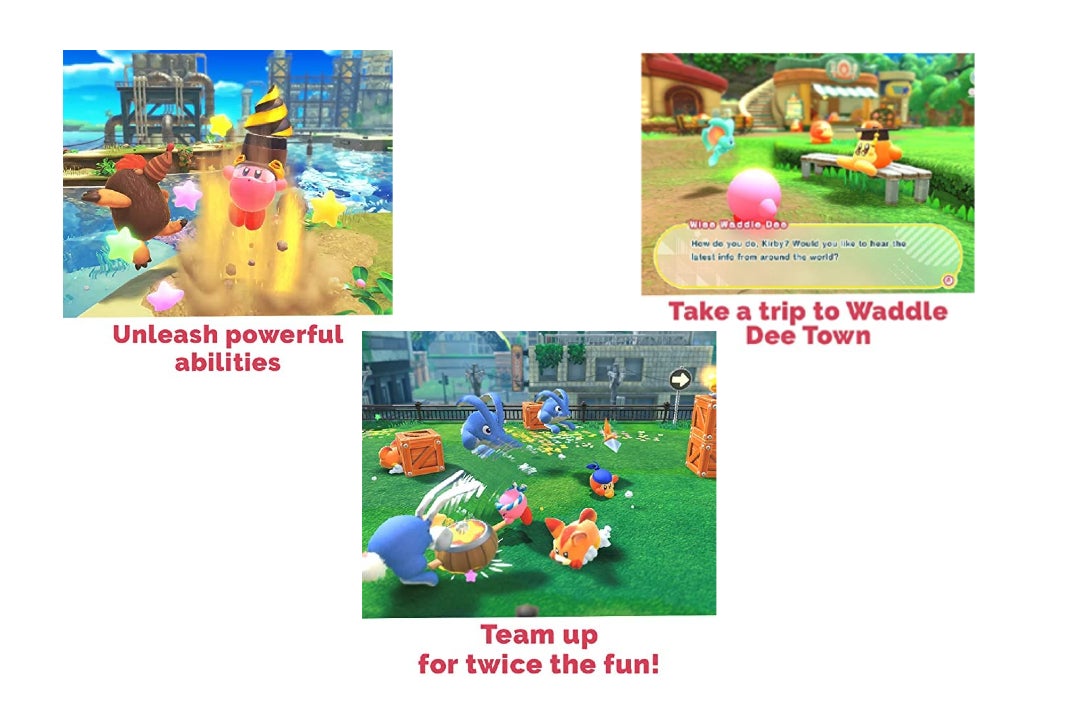 Get 15 per cent off when you pre order Kirby and the Forgotten Land at Currys - 39