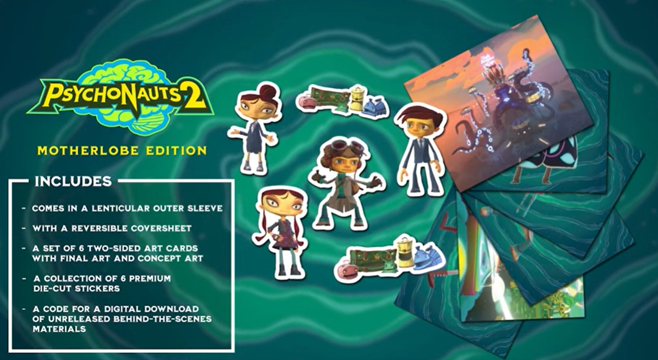 Image for Krabicová re-edice a sběratelka Psychonauts 2 potvrzena