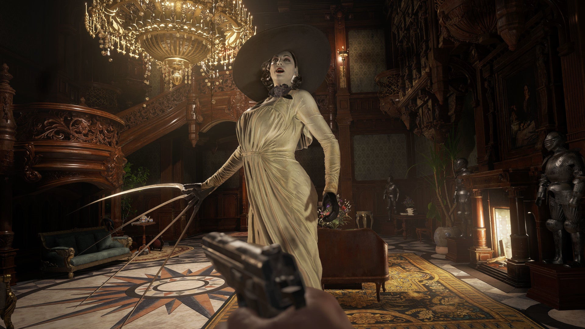 Bilder zu Der Traum von Lady Dimitrescu in VR wird wahr: Resident Evil Village kommt für PS VR2