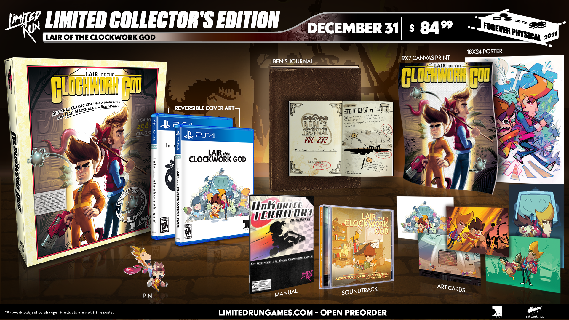 Superb adventure game Lair of the Clockwork God getting a fancypants Limited Run release - 5