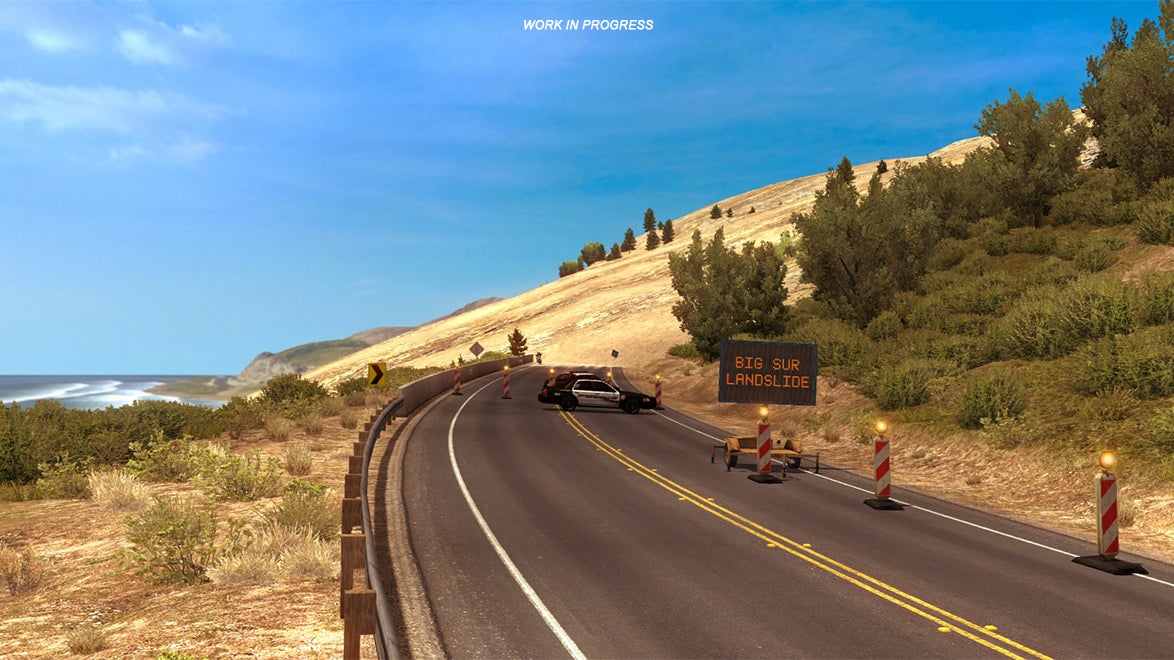 Obrazki dla Twórcy American Truck Simulator zamykają autostradę w Kalifornii