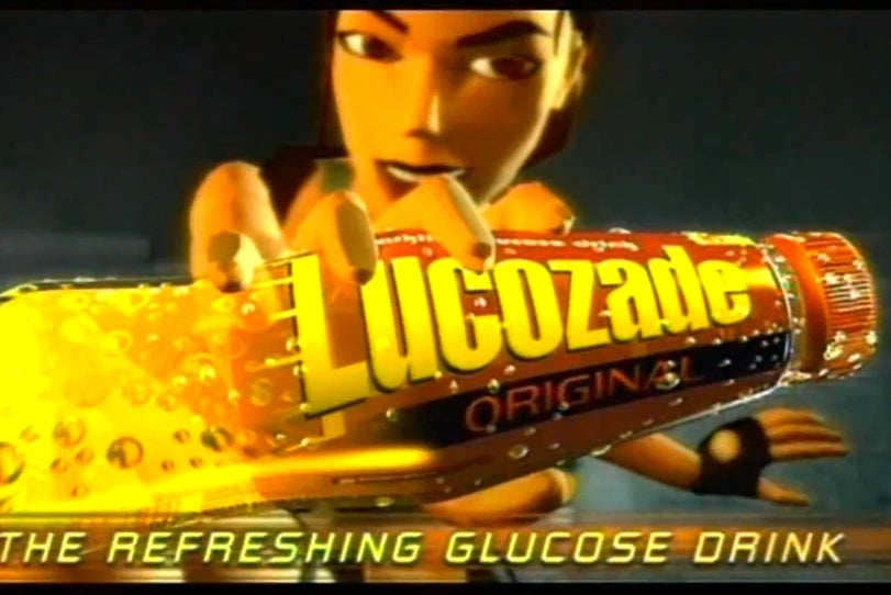 Image for Lara Croft and Lucozade are at it again