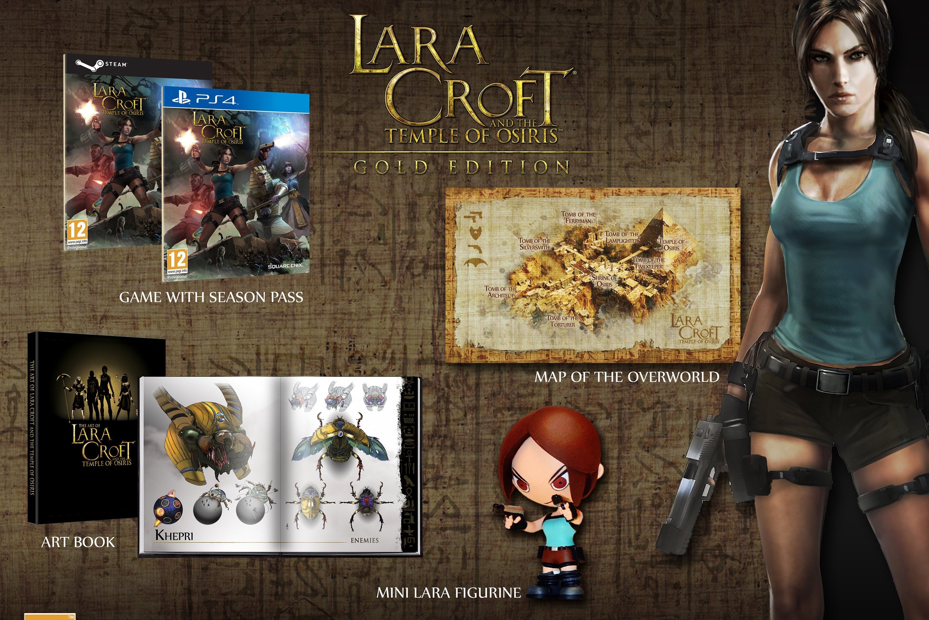 Imagen para Lara Croft and the Temple of Osiris tendrá edición Gold y pase de temporada