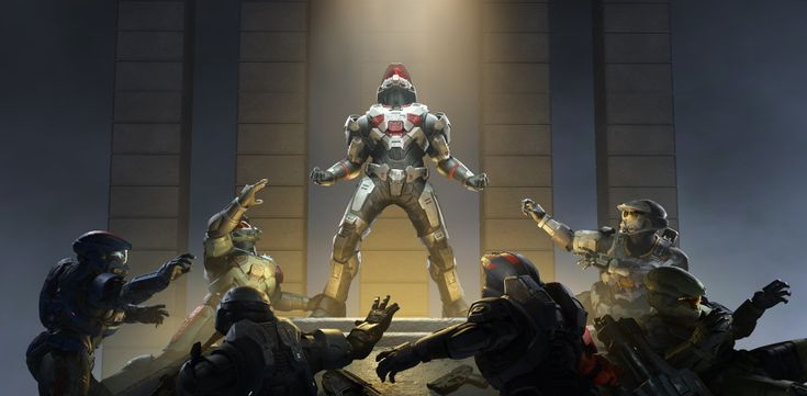 Immagine di Halo Infinite e la modalità Last Spartan Standing che ricorda un Battle Royale in un video gameplay