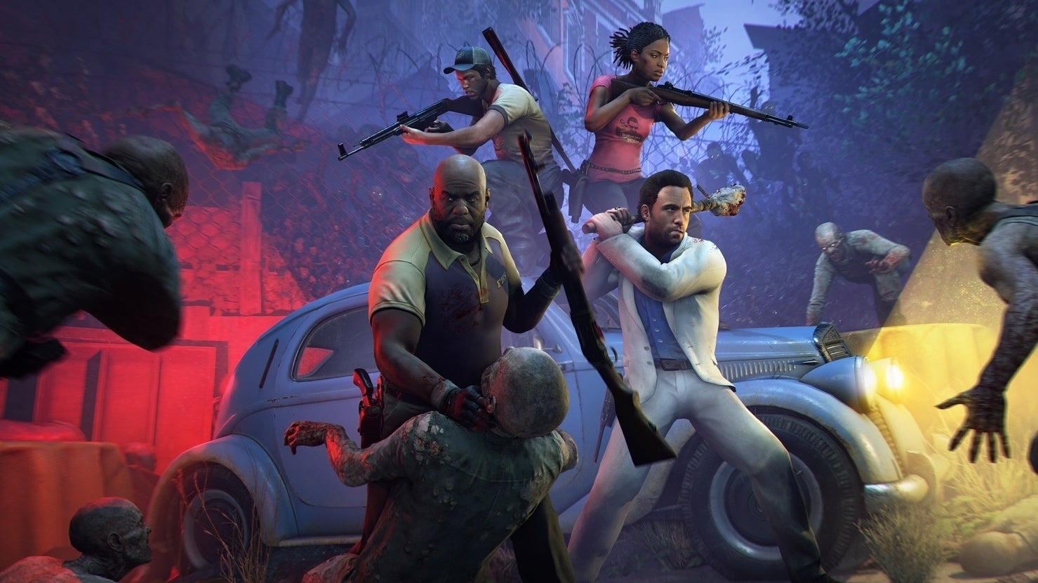 Image for Left 4 Dead 2's survivors join Zombie Army 4 as playable characters