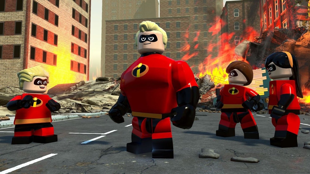 Image for LEGO Incredibles cheat codes, Pixar character locations lists