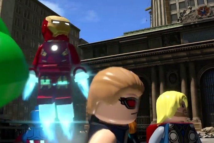 Obrazki dla Superbohaterowie z klocków w trailerze Lego Marvel's Avengers