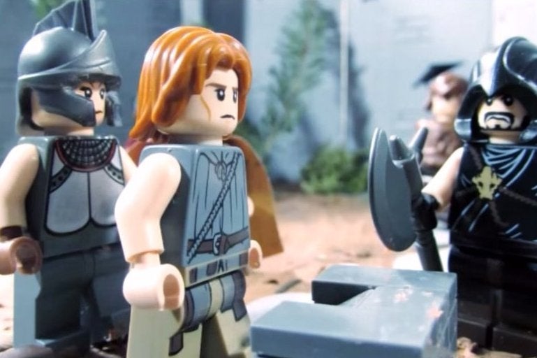 Image for LEGO Skyrim - úvod věrně zrekonstruovaný do kostiček
