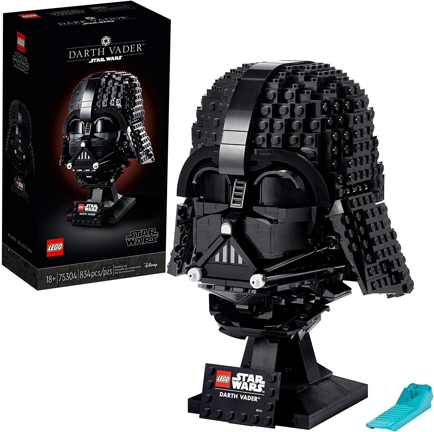 LEGO-Star-Wars-Darth-Vader-Helmet-75304-Collectible-Building-Toy-New-2021