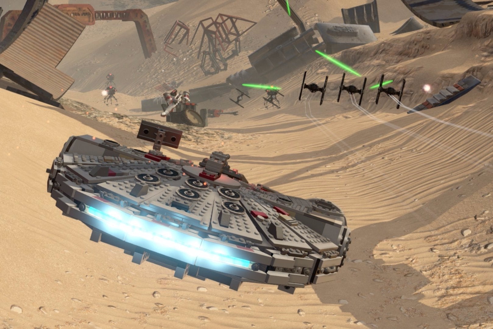 Immagine di LEGO Star Wars: Il Risveglio della Forza, disponibile il DLC "La Lotta per la Sopravvivenza di Poe"