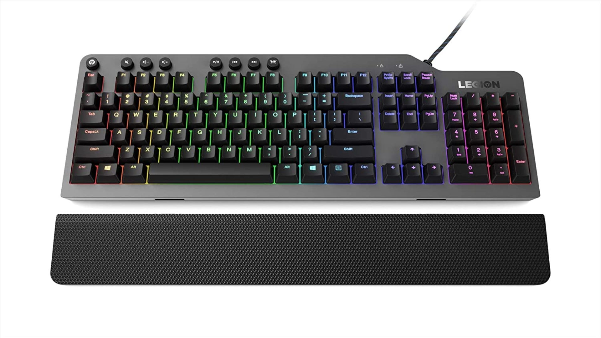 Image for Get the Lenovo Legion K500 mechanical gaming keyboard for half price
