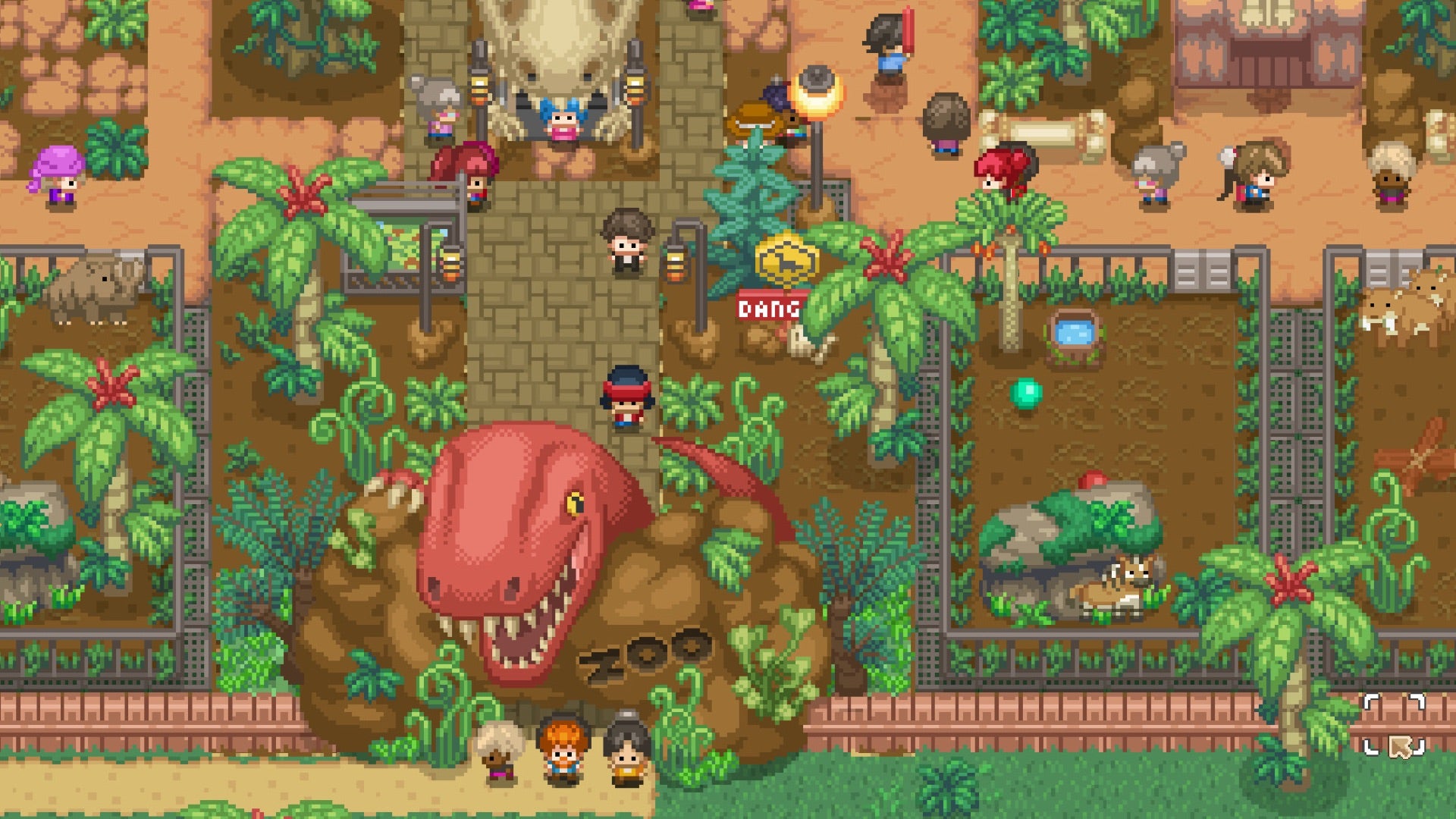 Animal-splicing tycoon game Let's Build a Zoo is getting dinosaur DLC |  