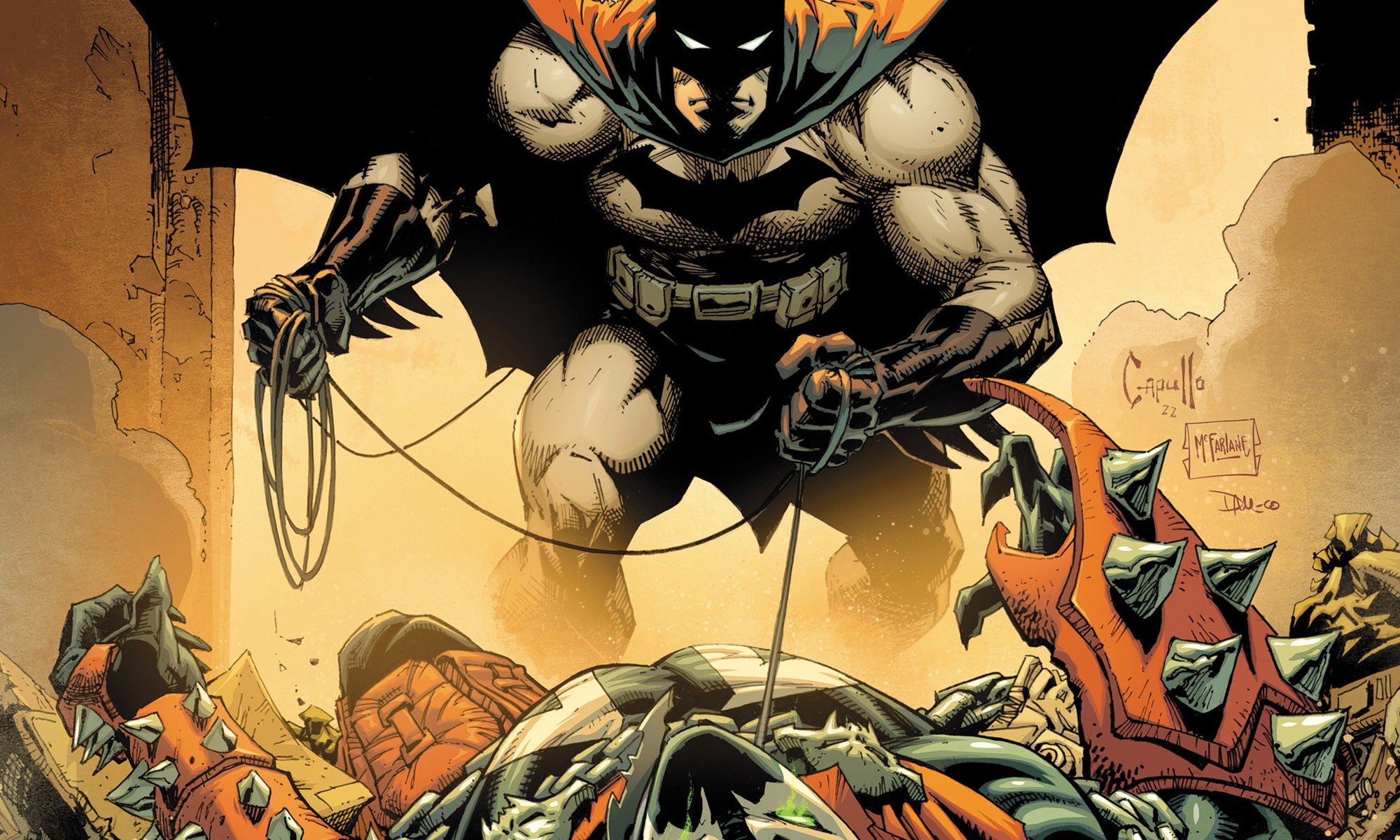 Batman Vs Spawn The Full Details On Todd Mcfarlane And Greg Capullos Dc Crossover Event 6632