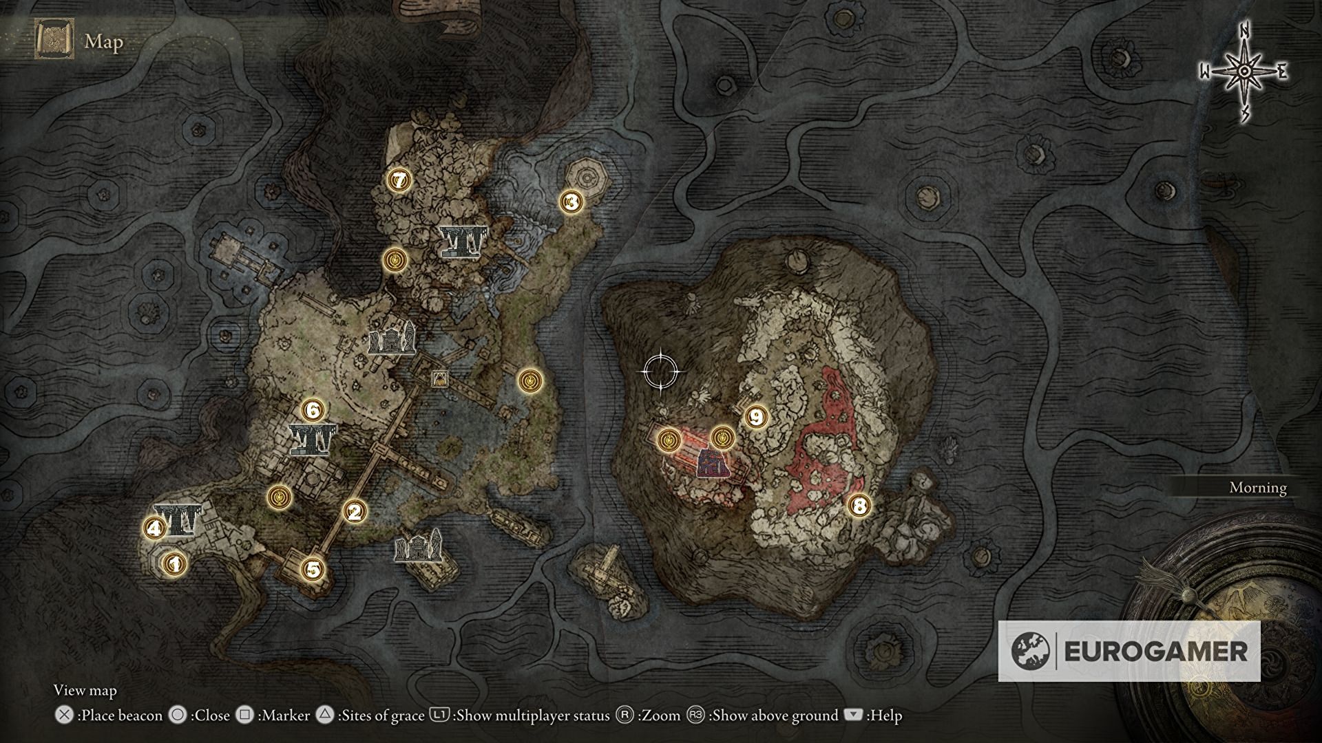 Elden Ring Mapa Subterraneo Todos los Lugares de Gracia de Elden Ring | Eurogamer.es