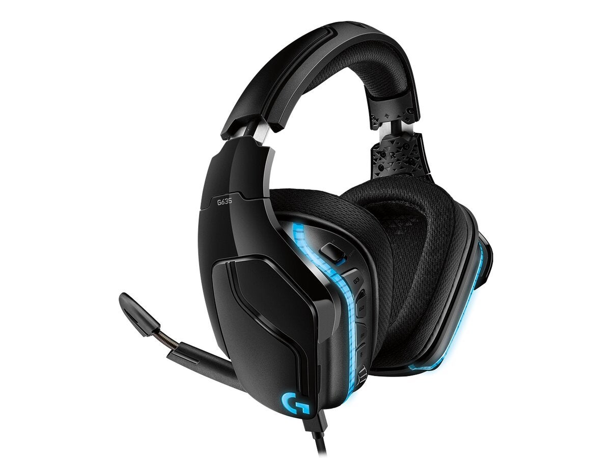 Image for The premium Logitech G635 gaming headset is half price this Black Friday