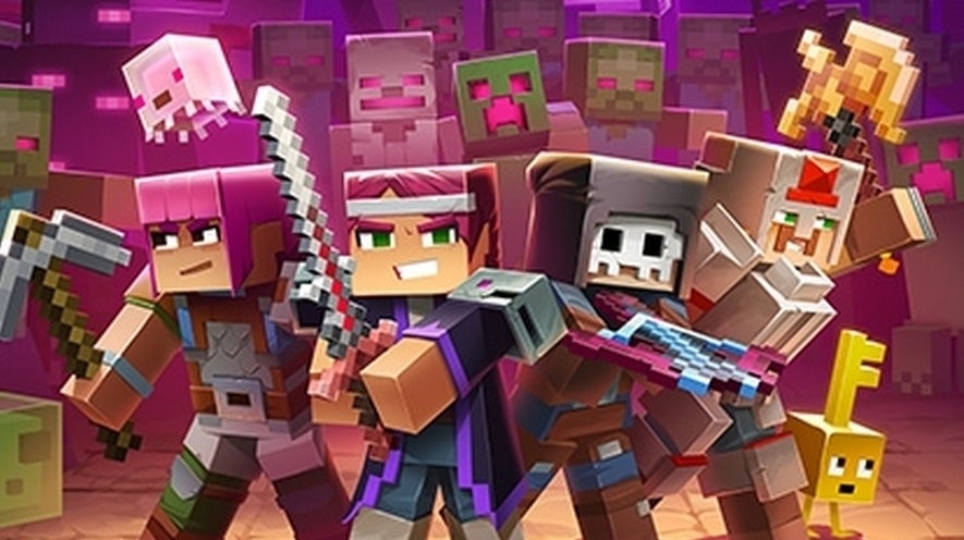 Image for Looks like Minecraft Dungeons launches on Steam next month