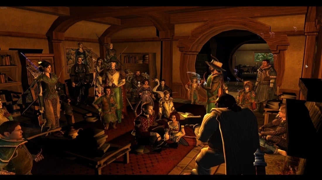 Image for Lord of the Rings Online players gather in-game to mourn the loss of Bilbo Baggins actor Ian Holm