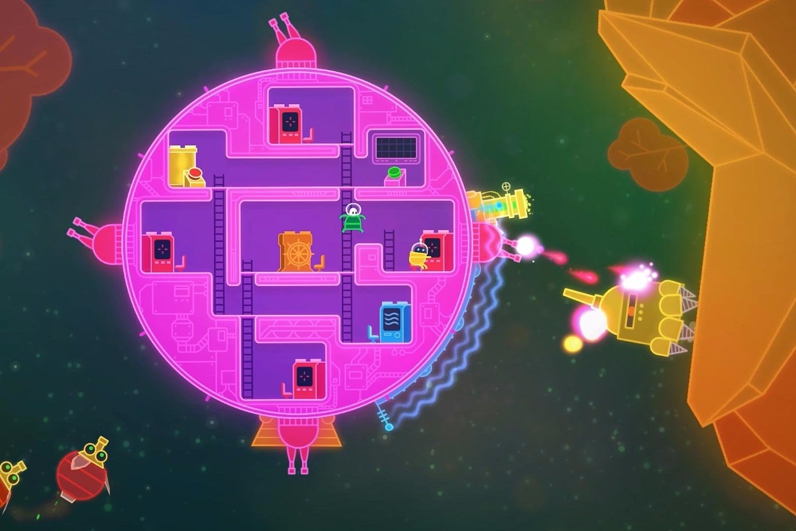 Image for Lovers in a Dangerous Spacetime arrives on PS4 ahead of Valentine's Day