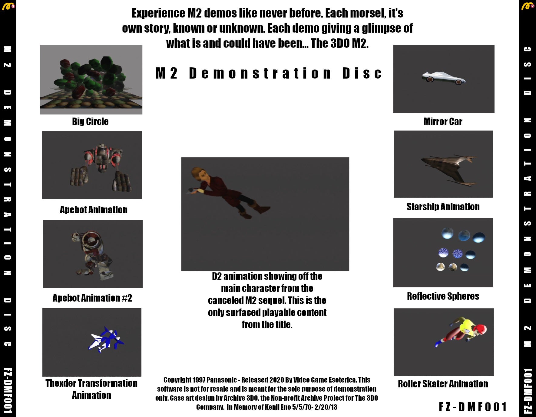 3do M2 Collector Releases Playable Demo Disc For Free Eurogamer Net