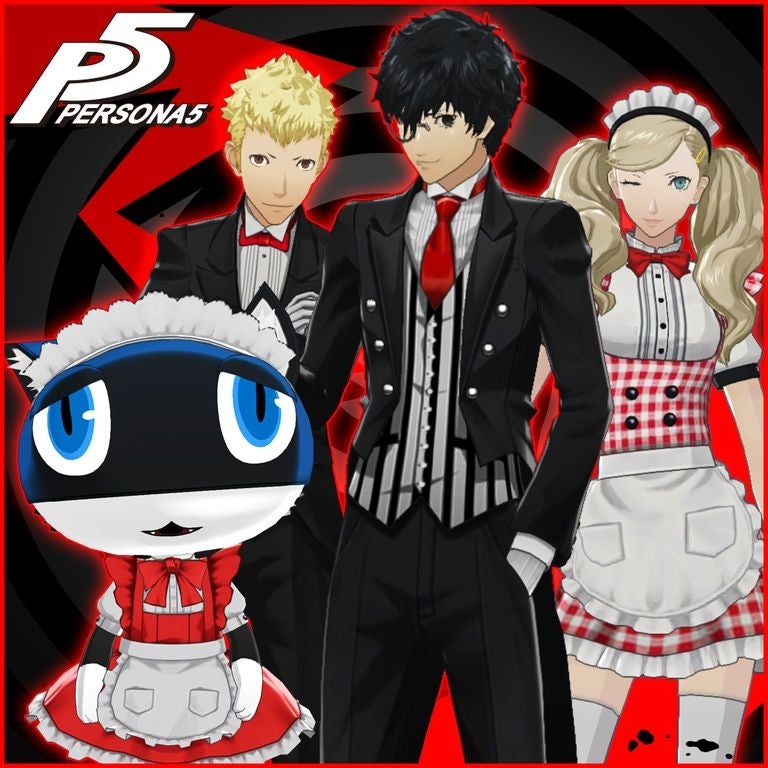 Persona 5 DLC schedule - Costume images 