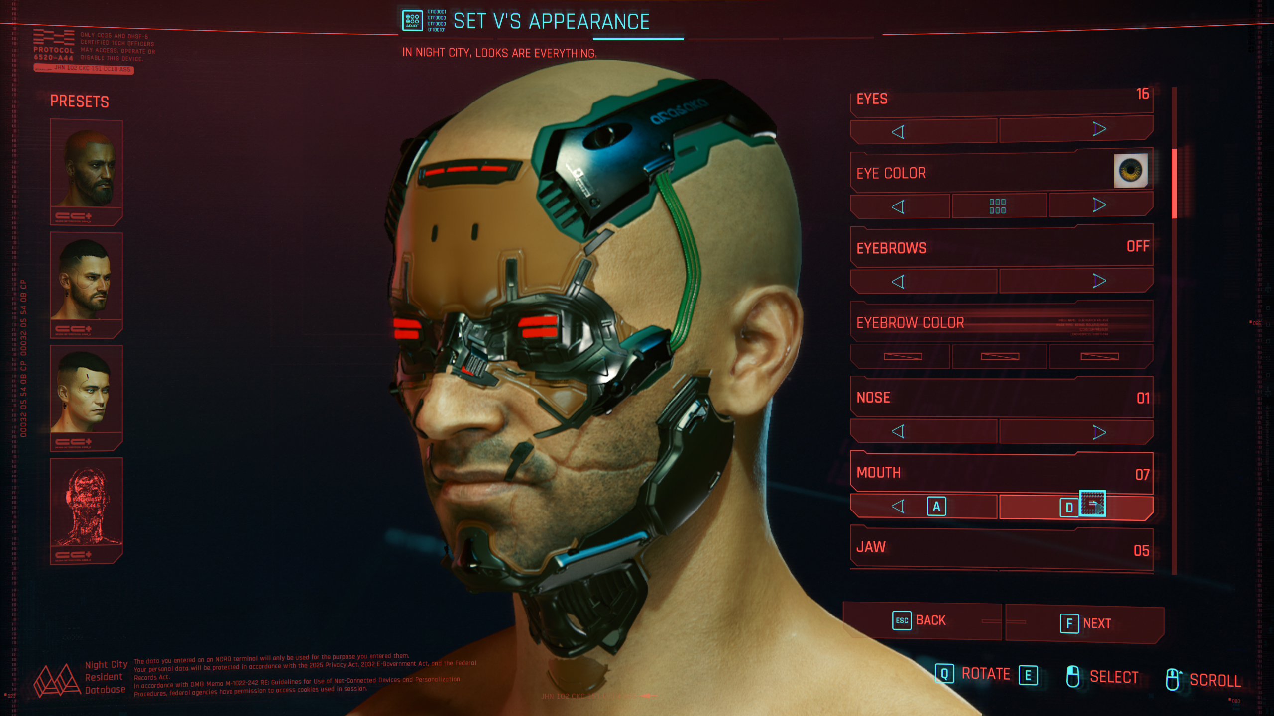 Cyberpunk 2077 modders are massively improving player customisation - 50
