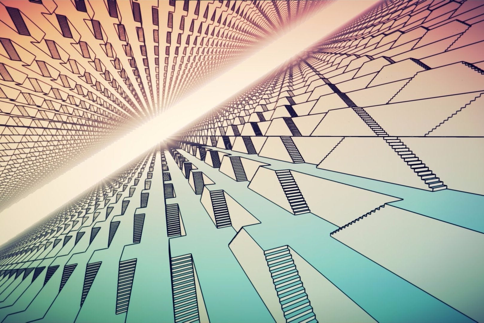 Image for Manifold Garden is one stylish Escher-inspired puzzler