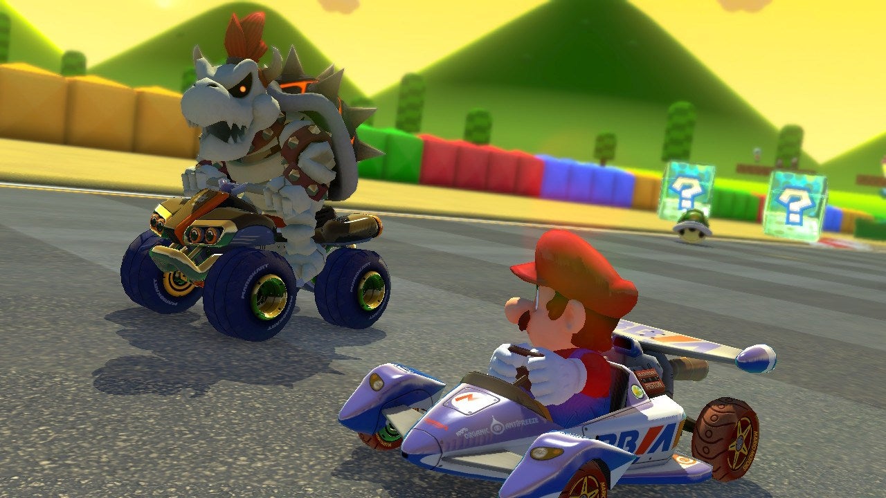 Bilder zu Neue Mario Kart 8 Strecken: Ich könnte den ganzen Tag nur Marios Piste 3 spielen…