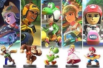 Image for Mario Kart 8 Deluxe amiibo list for every Mii racing suit costume