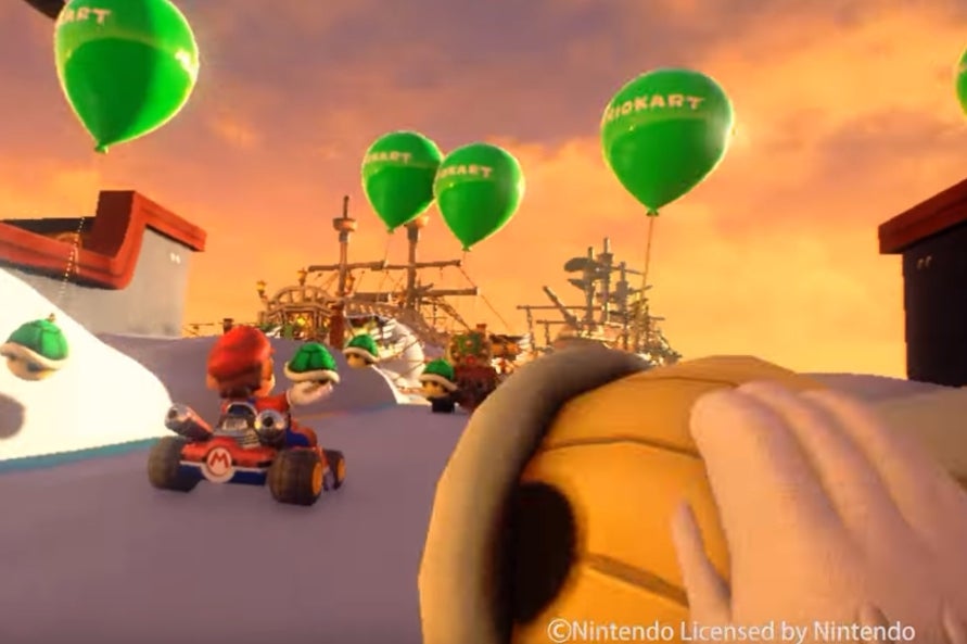 Imagen para Así es el primer spin-off oficial de Mario Kart en realidad virtual