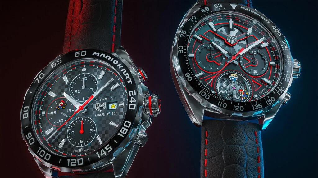 Imagen para Tag Heuer anuncia dos relojes de lujo inspirados en Mario Kart