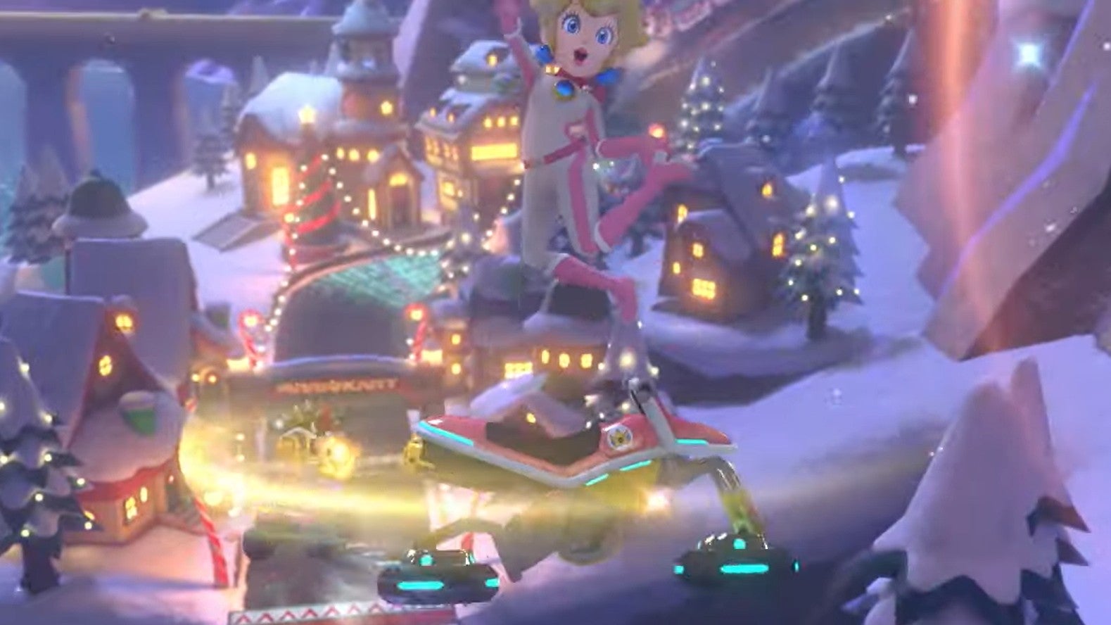 Image for Peach Gardens and Merry Mountain coming to Mario Kart 8 Deluxe DLC
