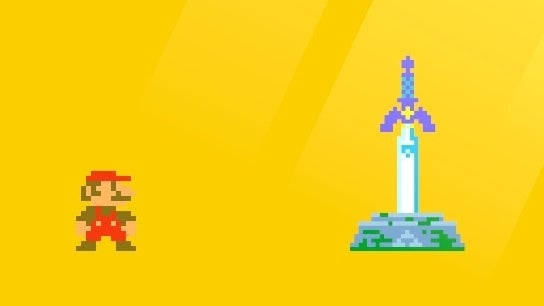 Image for Mario Maker 2's Link explained: How to get the Master Sword and play as the Zelda character