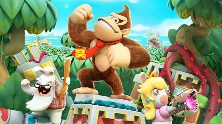 Imagem para Mario + Rabbids: Donkey Kong Adventure dura 10 horas