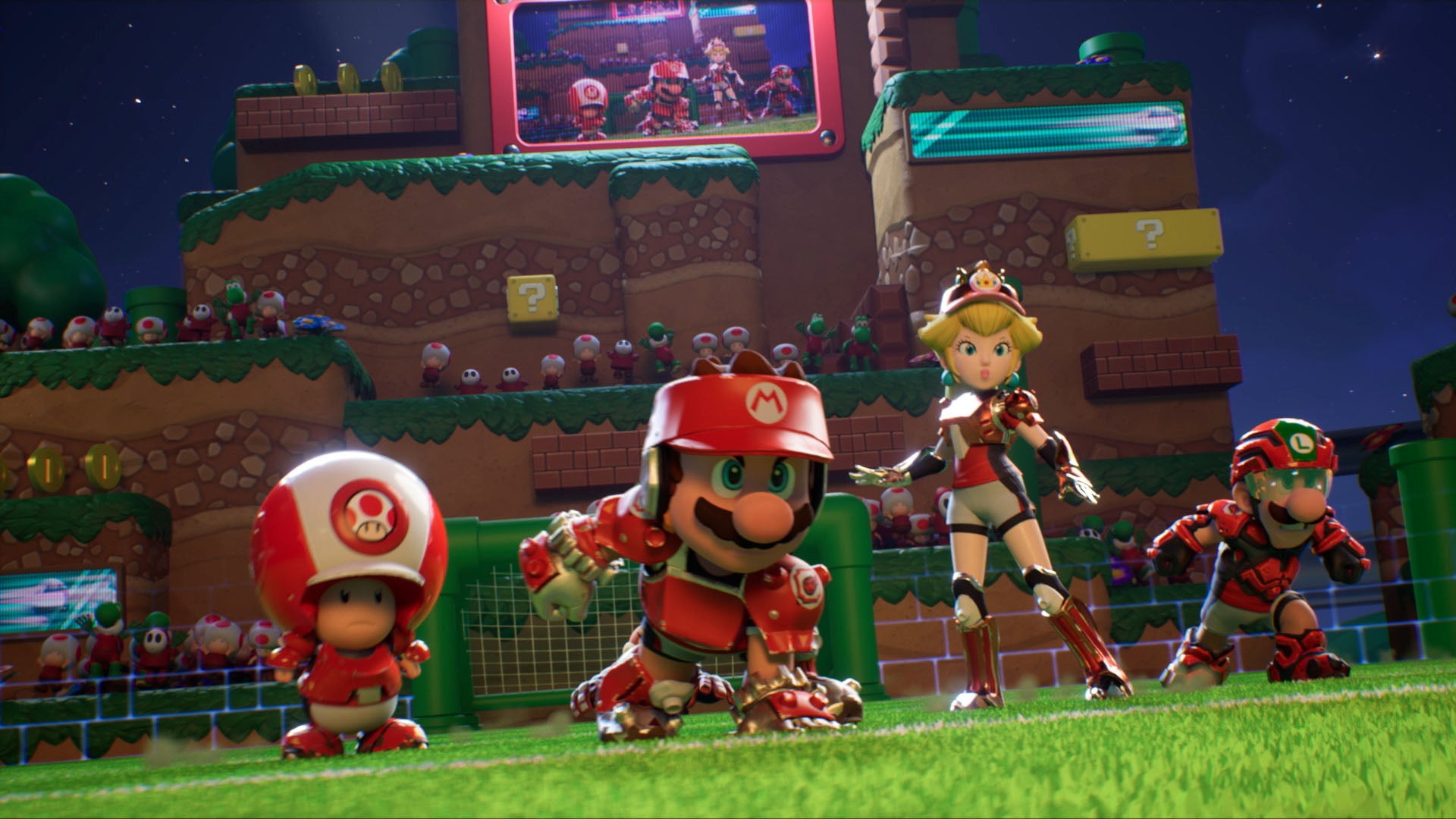 Image for Here's our best look yet at Mario Strikers Battle League