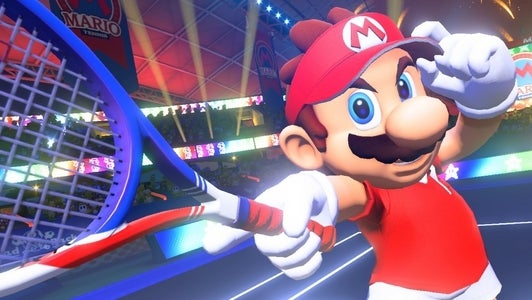 Immagine di Mario Tennis Aces: svelato il peso del gioco per Nintendo Switch