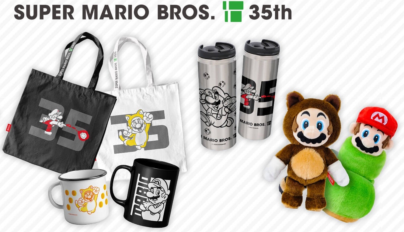 Image for Here's what merch is coming in the Mario 35th Anniversary Collection