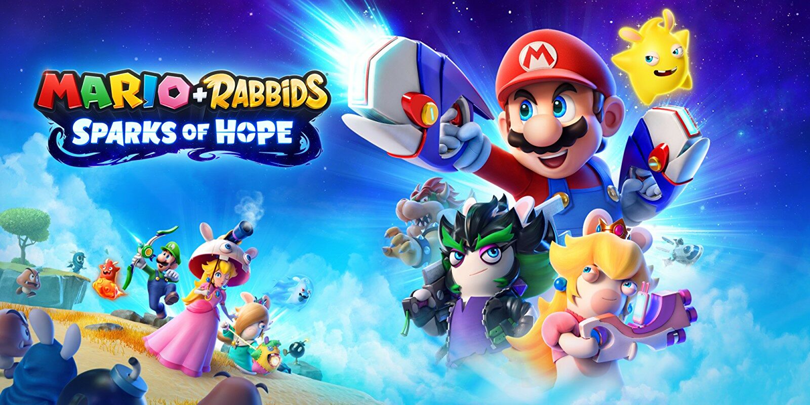 Immagine di Mario + Rabbids: Sparks of Hope sarà protagonista di un nuovo livestream oggi