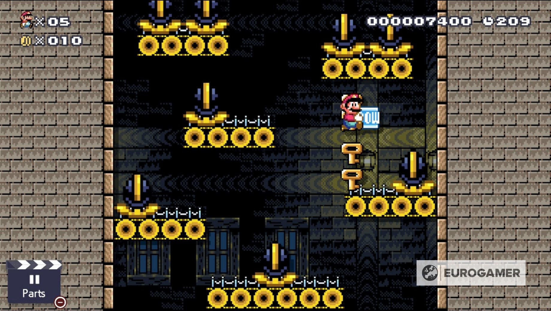 Mario Maker 2 Keymaster solution  How to find all key locations and get the true ending - 13