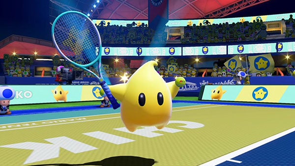 Imagem para Mario Tennis Aces recebe trailer dedicado a Luma